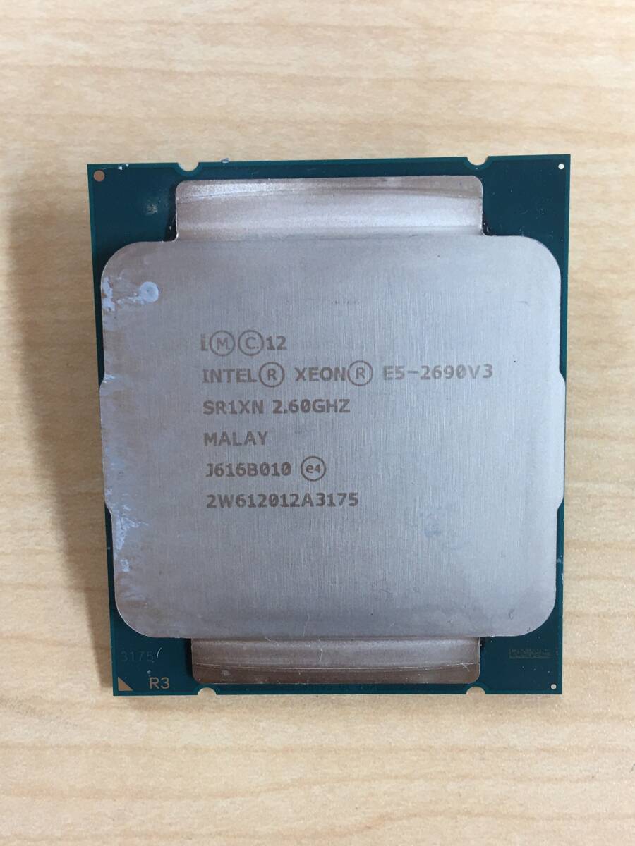 B3152)Intel Xeon E5-2690V3 SR1XN 2.60GHz 中古動作品
