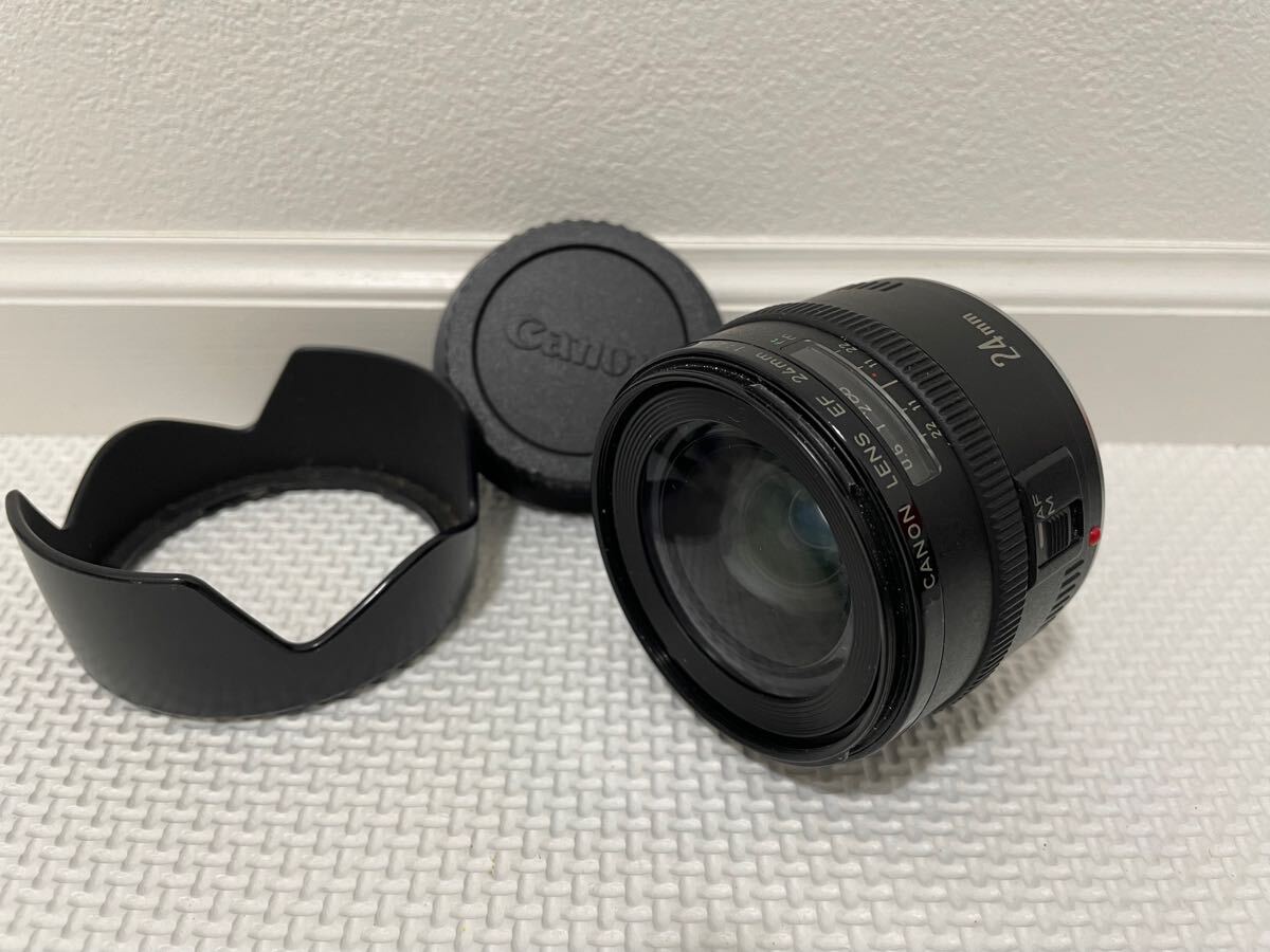 【★動作品★】Canon　LENS　EF　24mm　2.8　