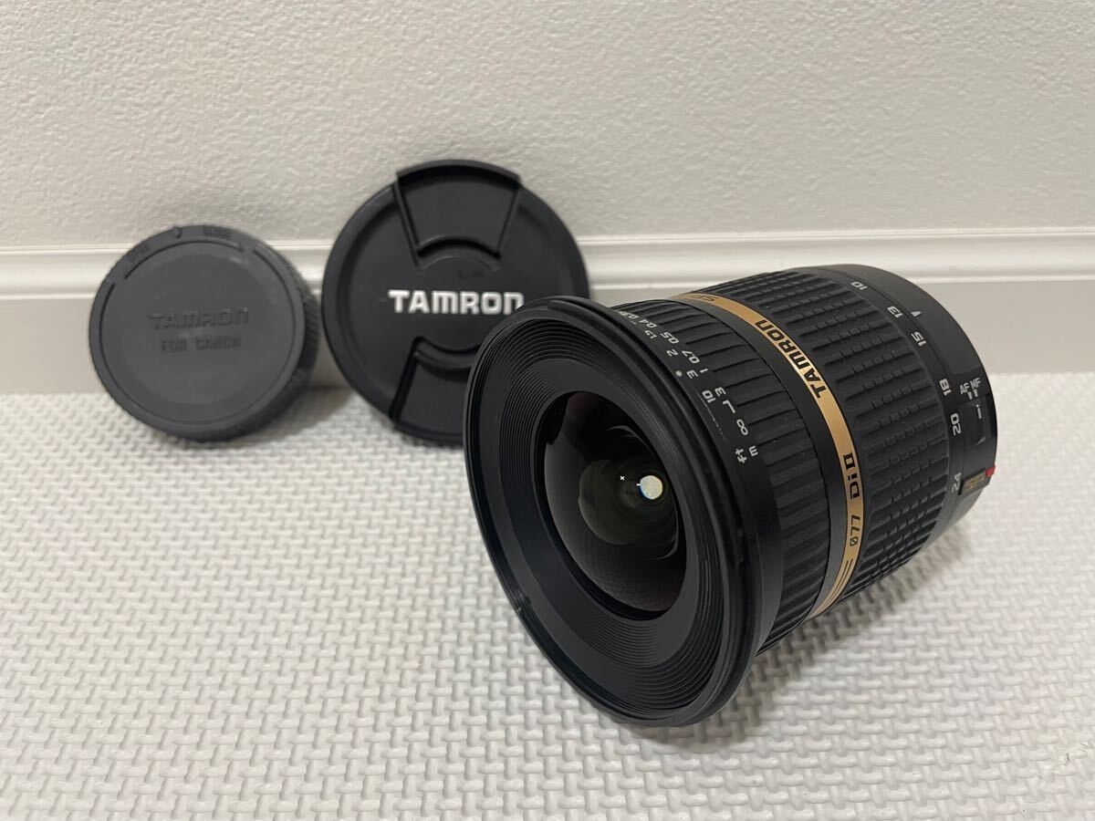 【美品・動作良好】TAMRON　SP　10‐24　3.5‐4.5　キャノン