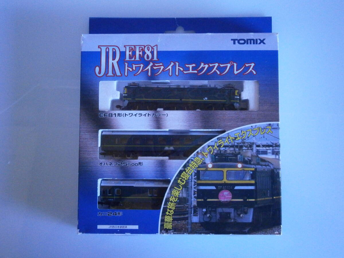 ★ＴＯＭＩＸ ＮゲージＪＲ ＥＦ８１ トワイライトエクスプレス 基本セット９２２４０★
