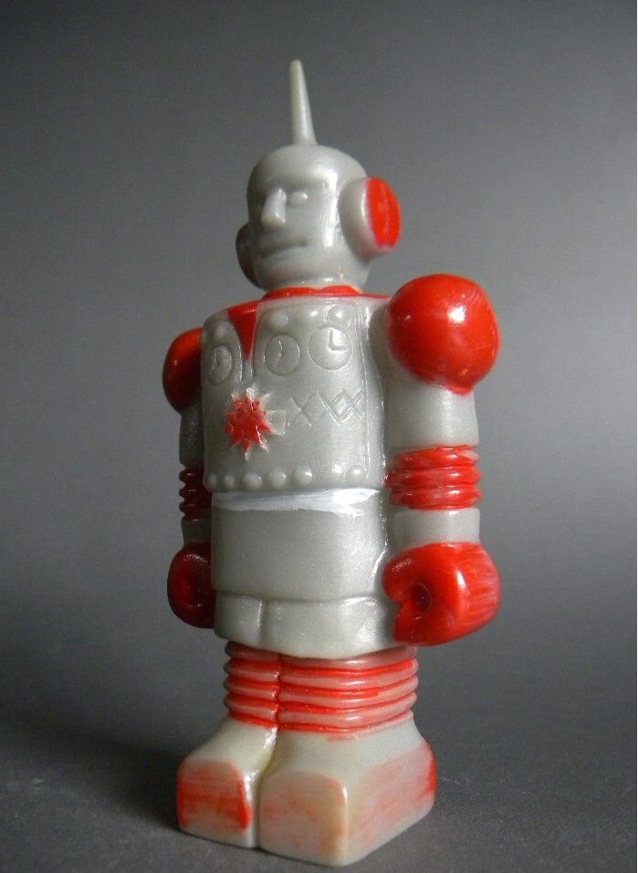 当時物 ★★ROBOT コインバンク sofvi 貯金箱 60's ロボット 良好 ソフビ !! 景品おまけ 第一銀行 SPACE 宇宙人★★未使用デッドストック品
