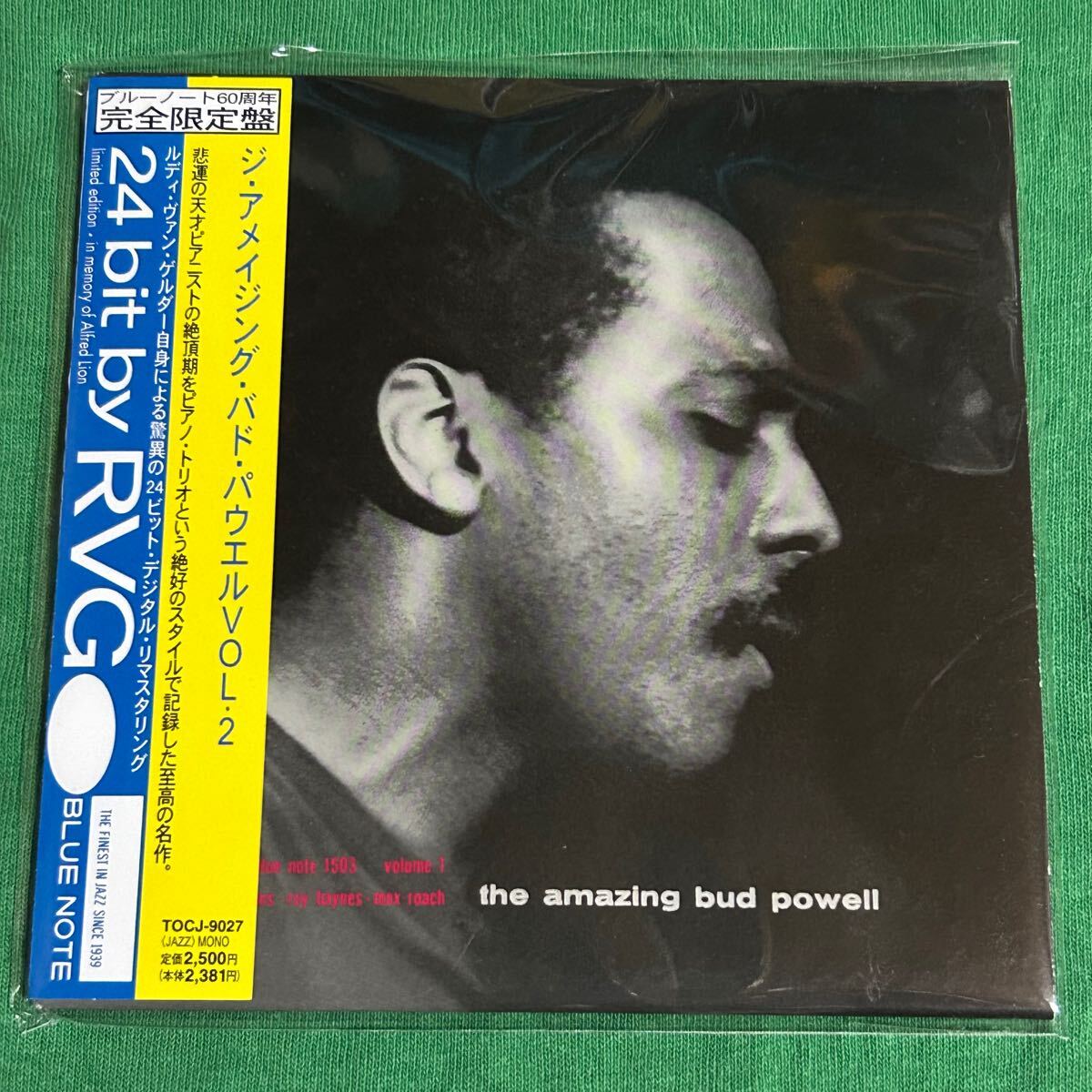 ブルーノート紙ジャケ★BUD POWELL「ジ・アメイジング・バド・パウエルVOL.2」