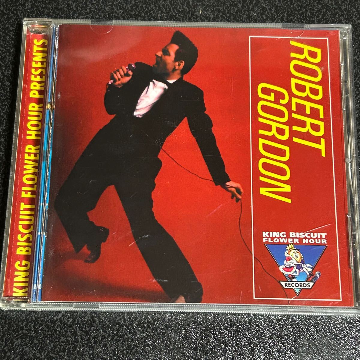 ROBERT GORDONロバート・ゴードン「KING BISCUIT」1979年ネオロカビリーライブ盤CHRIS SPEDDING