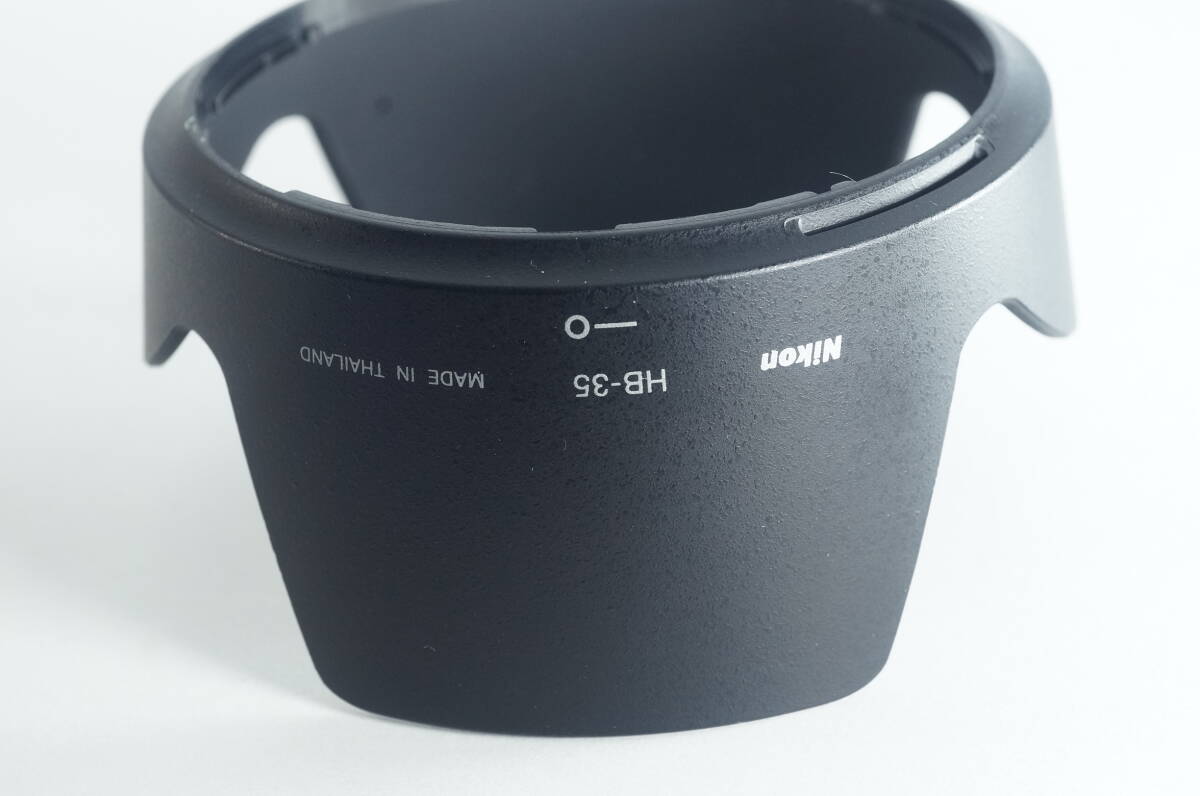 PH3群『とてもキレイ』 NIKON HB-35 AF-S DX VR ED 18-200mm F3.5-5.6G AF-S DX 18-200mmF3.5-5.6G ED VR Ⅱ ニコン レンズフード