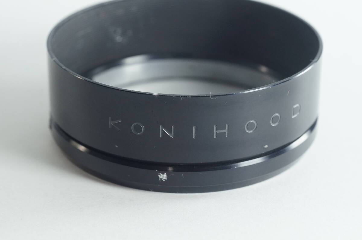 PH1群『並品』 KONIHOOD 51mm フィルター径49mm カブセ式 標準用メタルフード