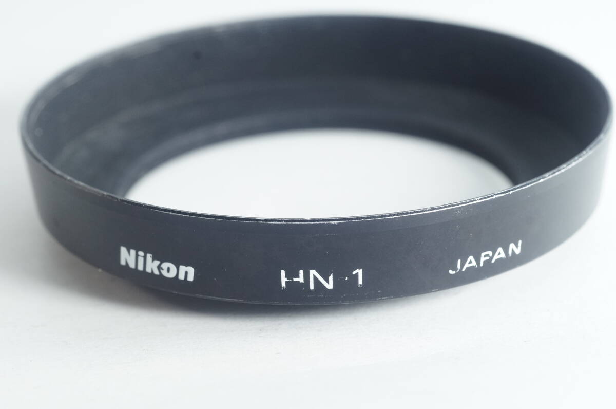 影IG『並品』NIKON HN-1 52mm径 Auto NIKKOR 24mm F2.8 Ai-s 24mm F2.8 Ai-s 28mm F2 ニコン レンズフード HN-1