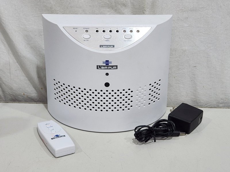 [現状品] L'airPUR 空気除菌機 オゾン脱臭機 KZ-1000 リモコン/ACアダプタ付 (3)
