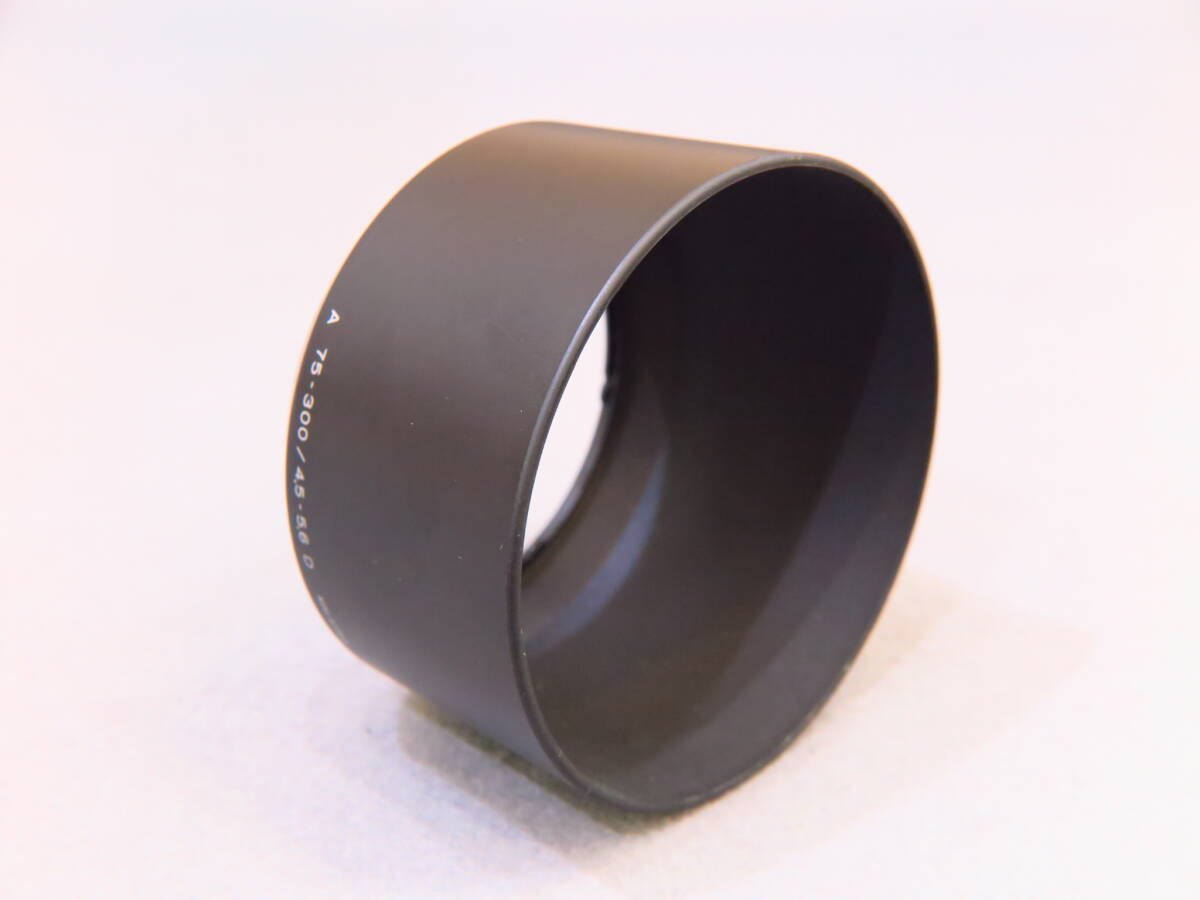 MINOLTA ミノルタ AF75-300mm F4.5-5.6 D用レンズフード 中古品
