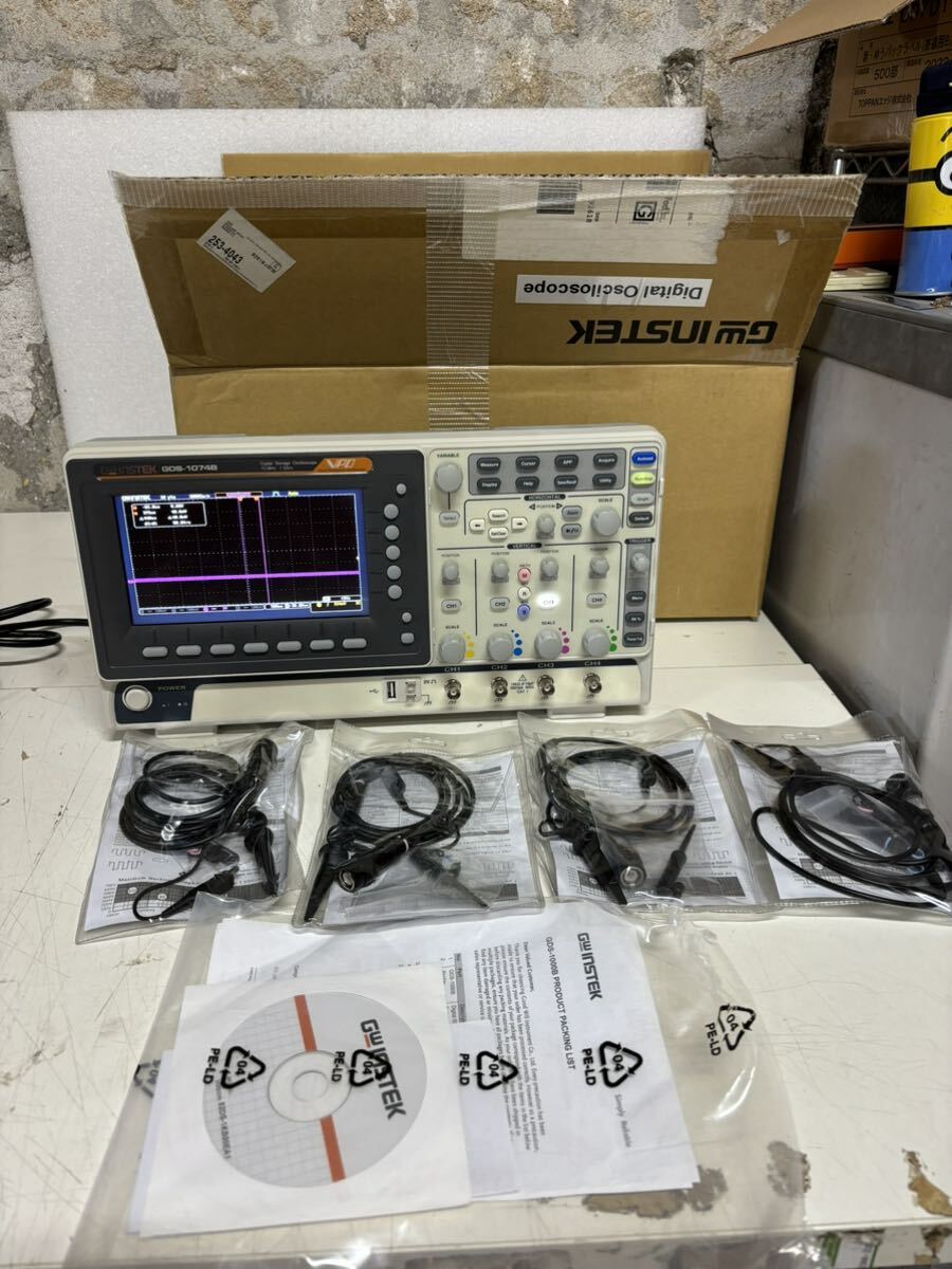 デジタルオシロスコープ GDS-1074B オシロスコープ　送料無料