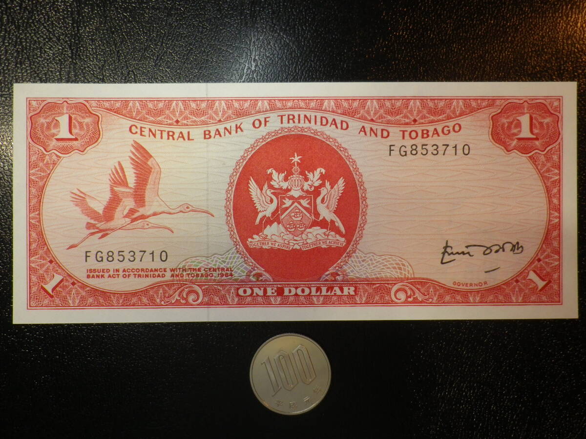 トリ二ダット＆トバコ 1964年 1Dollars 未使用
