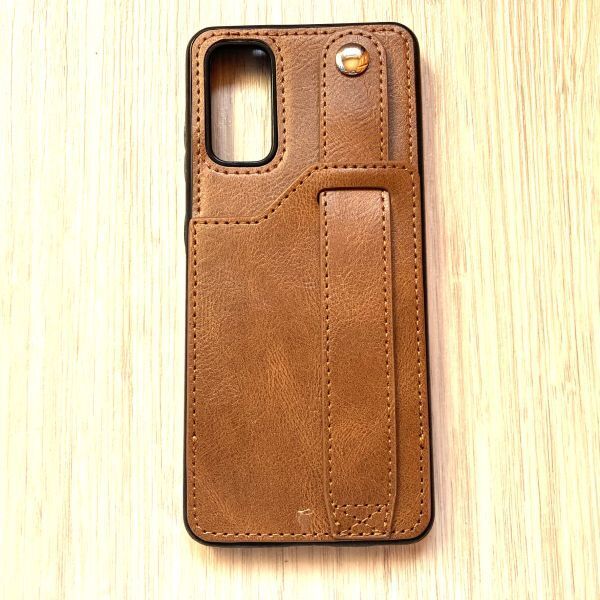 Galaxy　ギャラクシー　S20　リングバンド　ブラウン　管理59-15