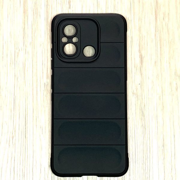 Redmi 12C ソフト ケース カバー TPU　ブラック　管理213-3　