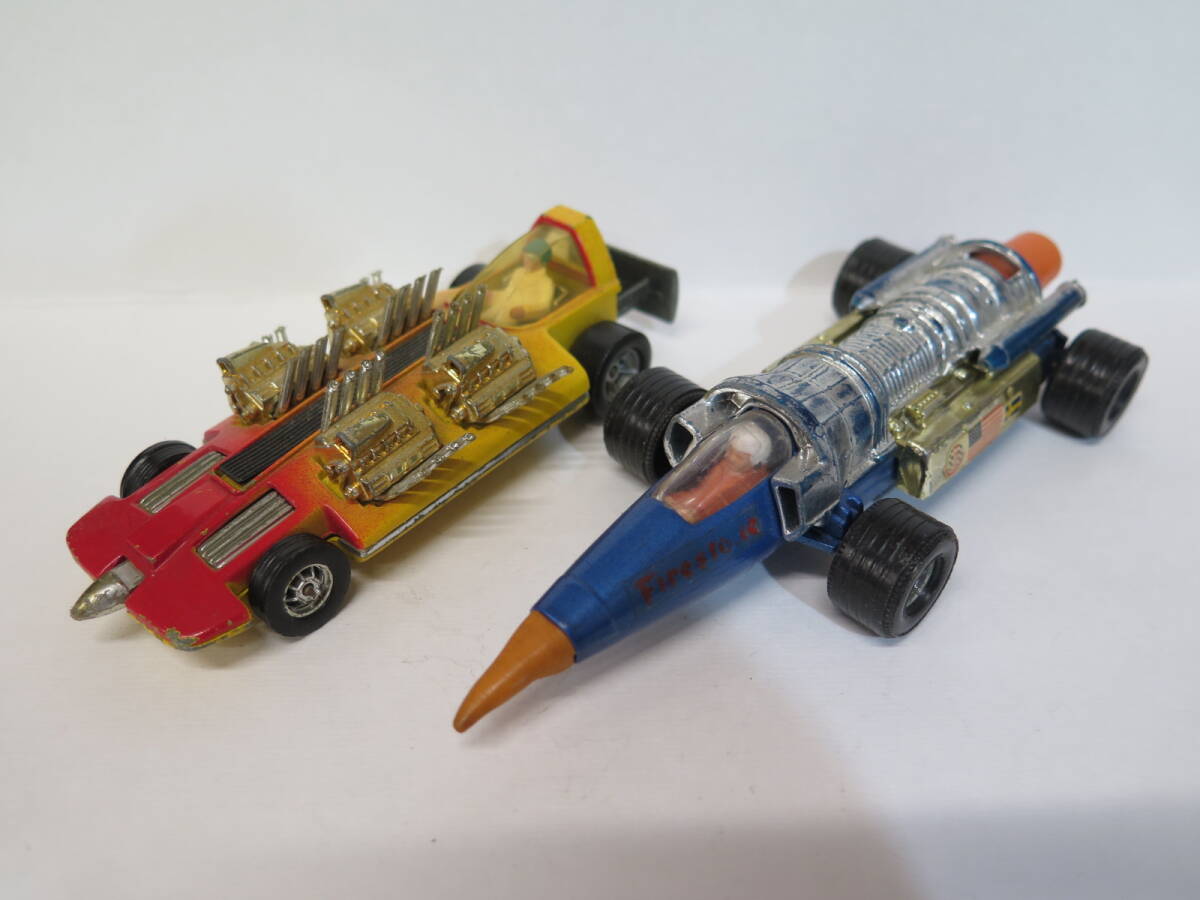 CORGI TOYS コーギートイズ　「アダムス」「シルバーストリーク」 ドラッグスター レーシングカー　２台まとめて　時代物