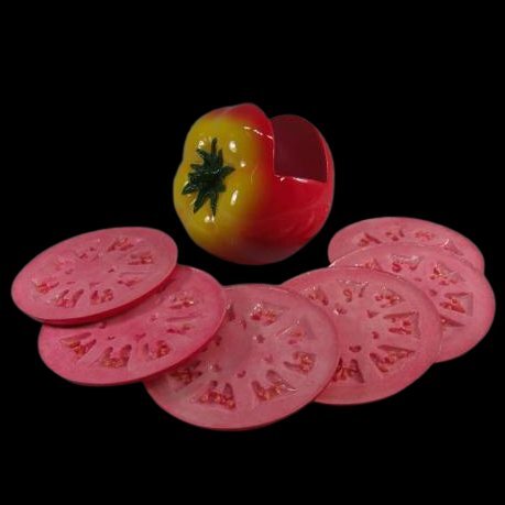 フルーツコースター６客セット【トマト】
