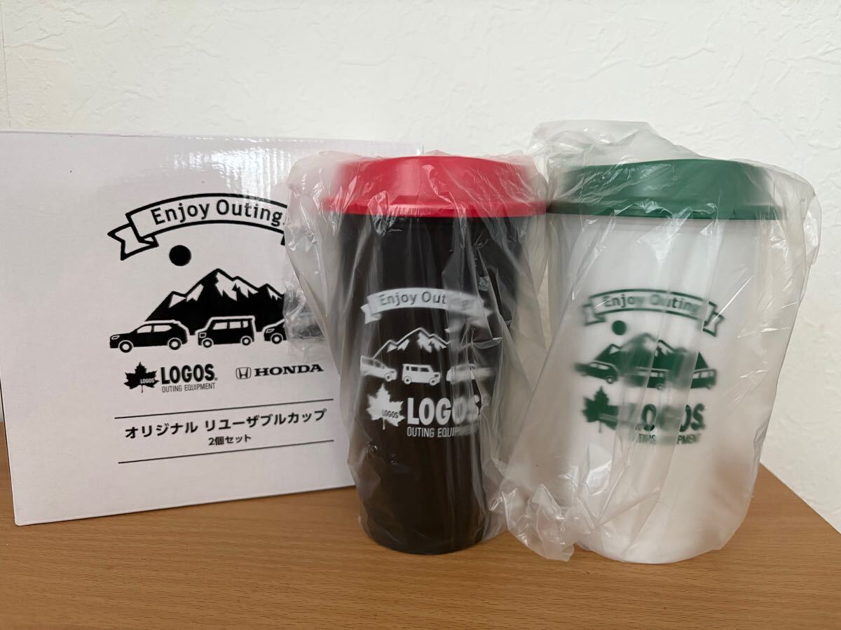 LOGOS×HONDA オリジナル リユーザブルカップ 2個セット