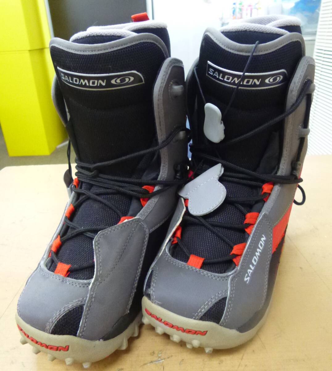 中古 SALOMON/サロモン SYMBIO スノーボードブーツ 23㎝ [Q-140] 送料無料(北海道・沖縄・離島・佐川急便中継料金がかかる地域は除く)