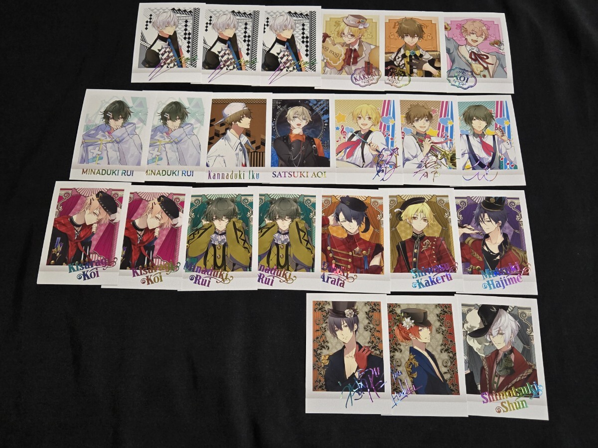 希少 ツキウタ。 ぱしゃこれ カード 箔押し まとめセット 霜月隼 水無月涙 皐月葵 他