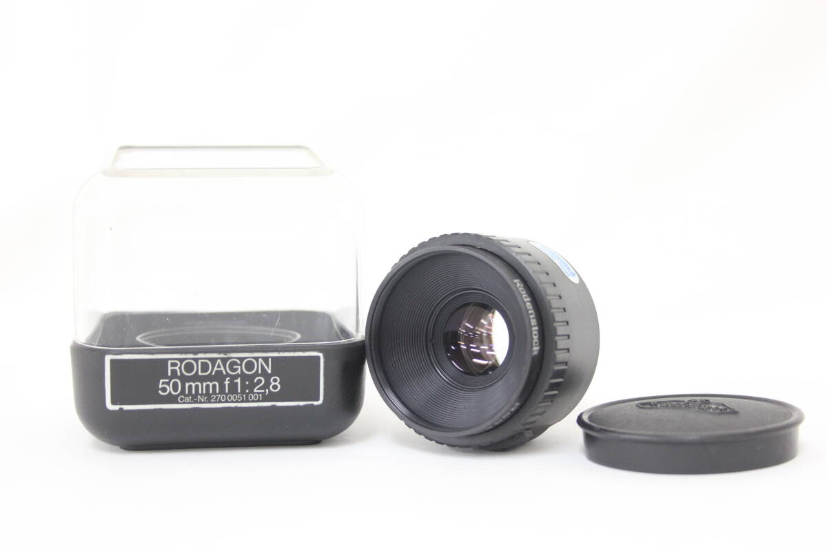 【返品保証】 Rodenstock Rodagon 50mm F2.8 ケース付き レンズ v8782