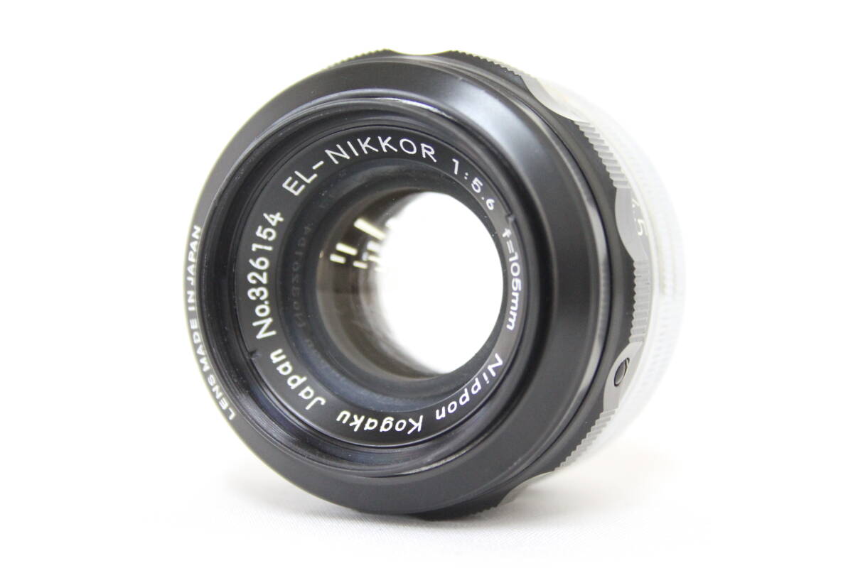 【返品保証】 ニコン Nikon EL-NIKKOR 105mm F5.6 レンズ v9110