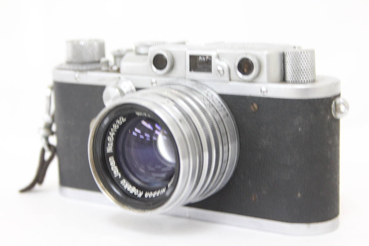 【訳あり品】 nicca Type-4 Nicca Camera Nikkor-H.C 5cm F2 ライカLマウント カメラ v9324