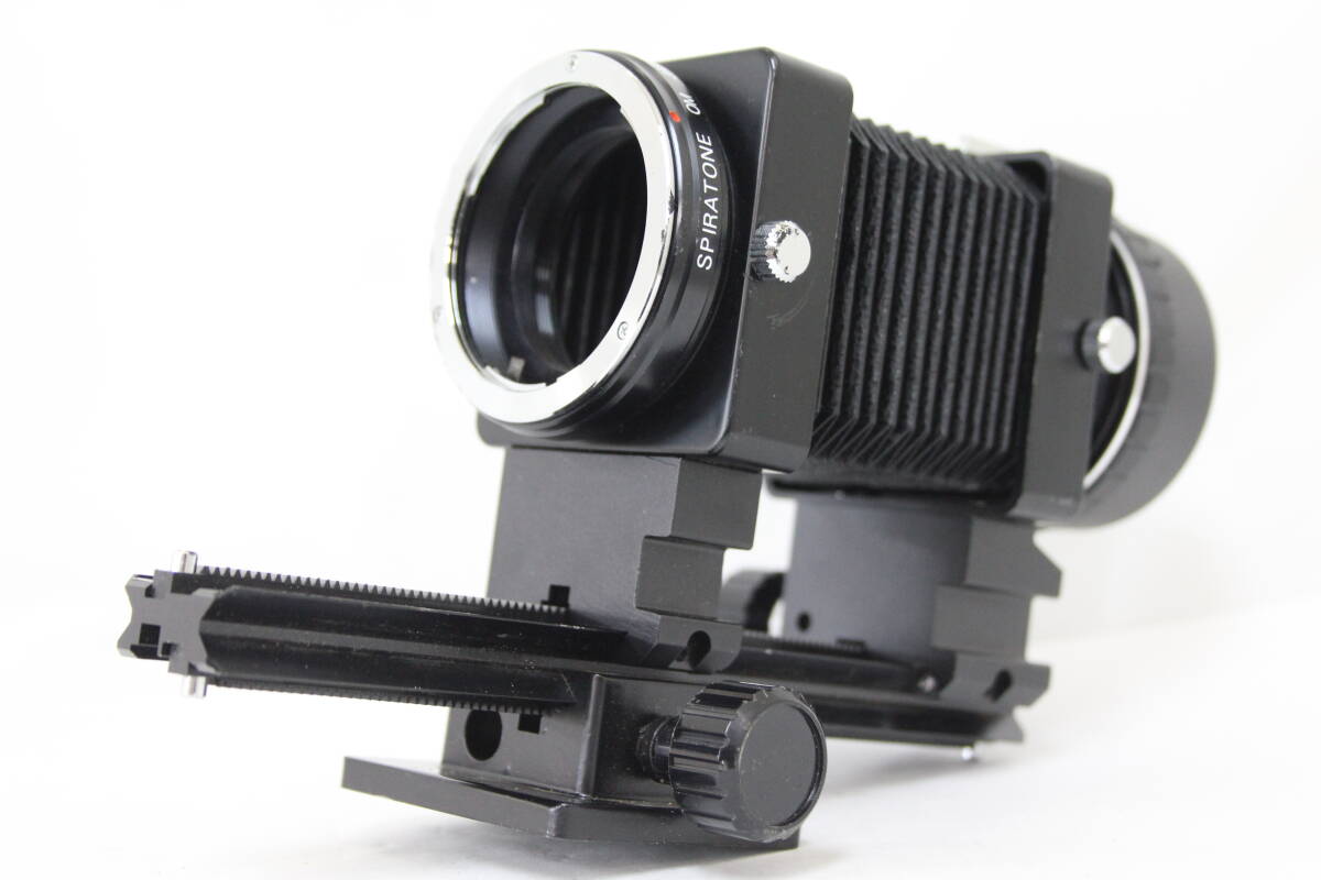 【返品保証】 【希少】 Spiratone Bellow Scope OM アダプター付き 蛇腹 v9374