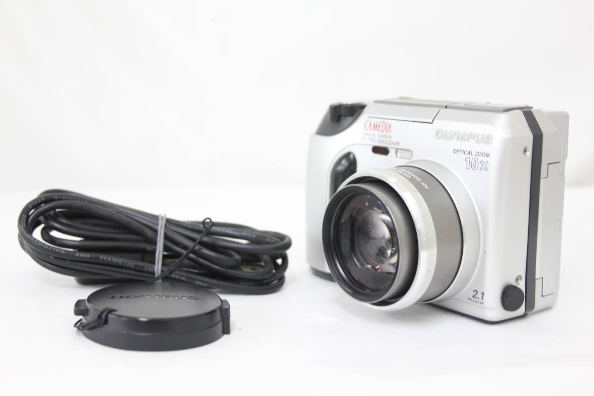 【訳あり品】 【便利な単三電池で使用可】オリンパス Olympus CAMEDIA C-700 10x コンパクトデジタルカメラ v9599