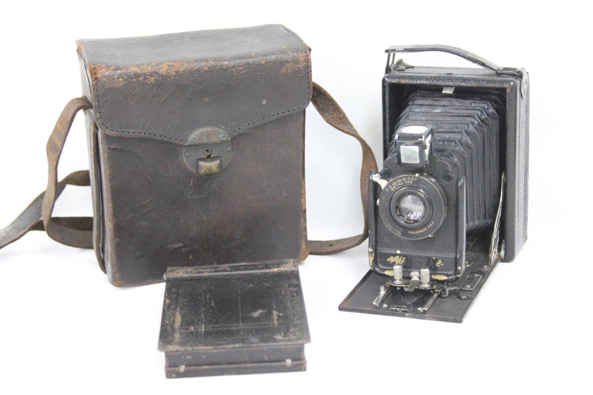 【訳あり品】 IDEA No1 WOLLENSAK VELASTIGMAT SERIES IV F6.3 蛇腹カメラ M253