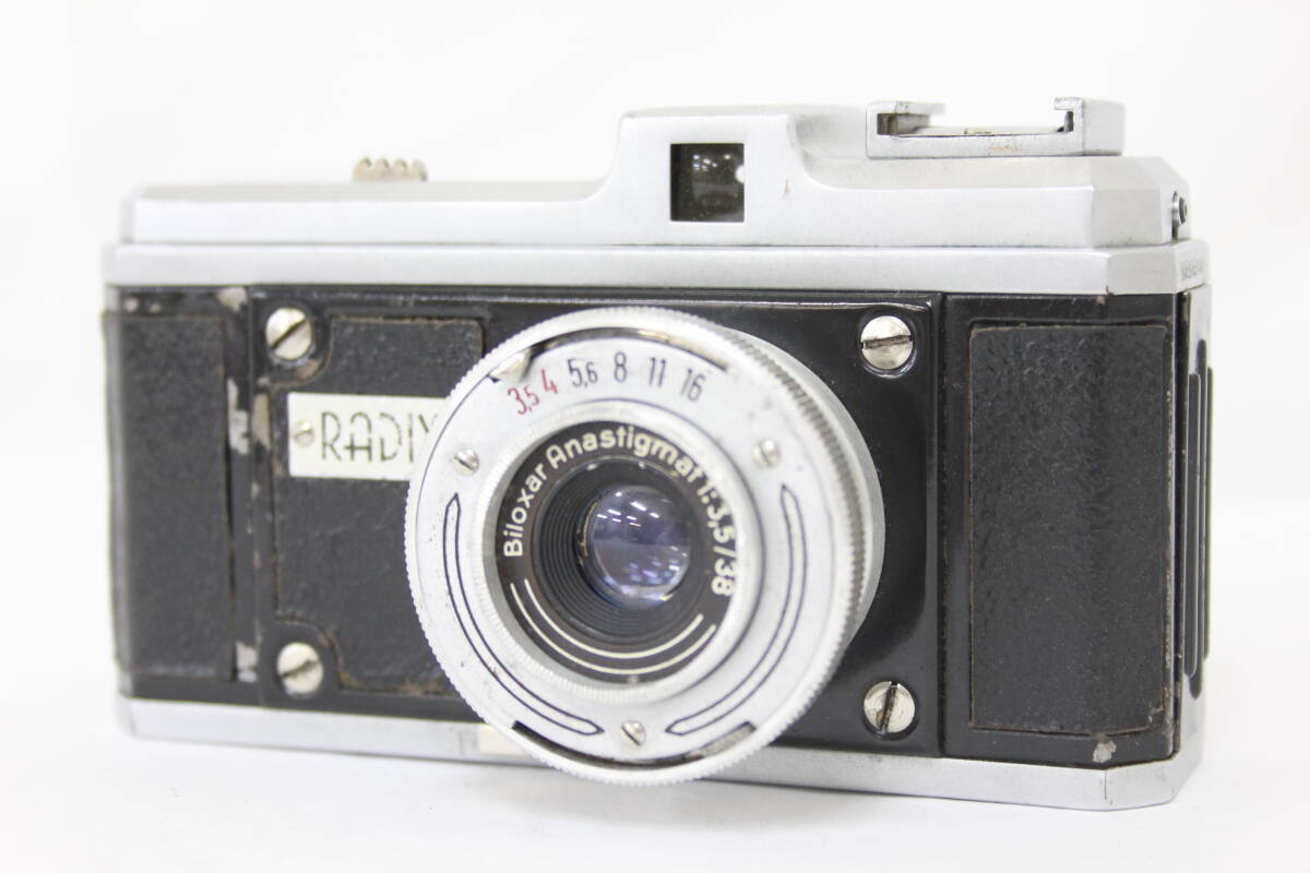 【返品保証】 BILORA RADIX Biloxar Anastigmat 38mm F3.5 カメラ M262