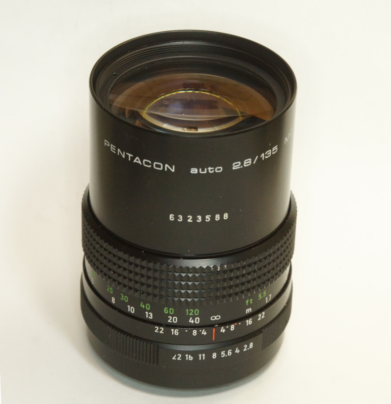ドイツ製 PENTACON auto 2.8/135 MC M42 162N-588 最終型 ブラック マルチコート