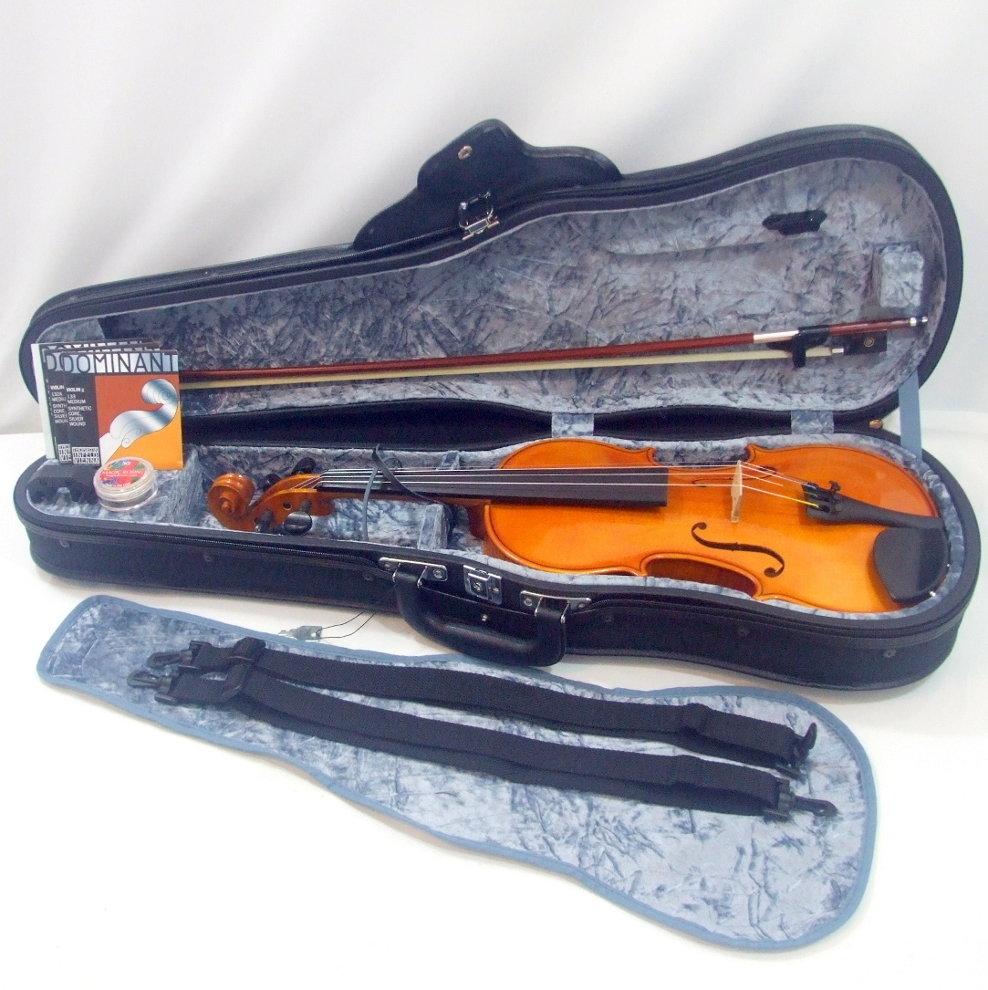 メンテ済 Josef Jan Dvorak 4/4 #1930 バイオリン 虎杢 上位モデル 美音 チェコ Strunal工房 東ヨーロッパ製 美品セット Toyo 未使用 弓