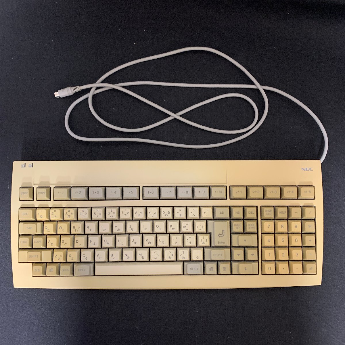 L615　訳あり品　NEC　PC-9800用キーボード　PC-98　洗浄、清掃、動作確認済