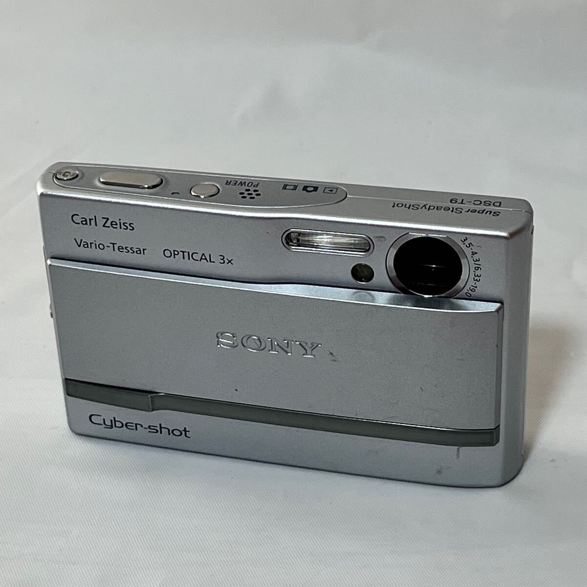 SONY サイバーショット　DSC-T9 コンパクトデジタルカメラ デジタルカメラ　 コンデジ　シルバー　動作品