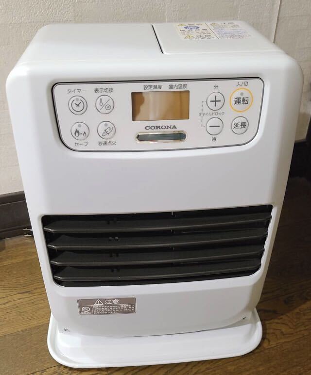 CORONA(コロナ）　石油ストーブファンヒーター　　FH-M2523Y-W(マットホワイト）★美品★良品★
