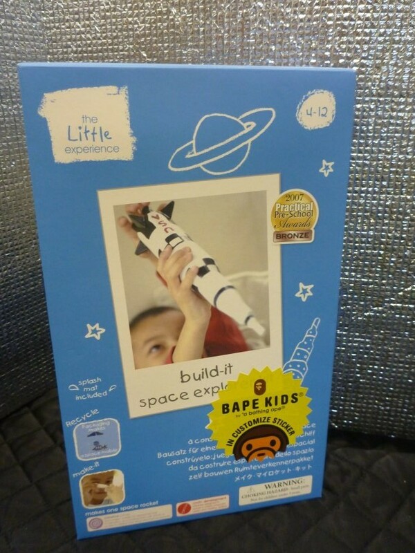 ■大阪 堺市 引き取り歓迎！■The Little experience 手作りロケット 木製 build it Space explorer 送料800円■