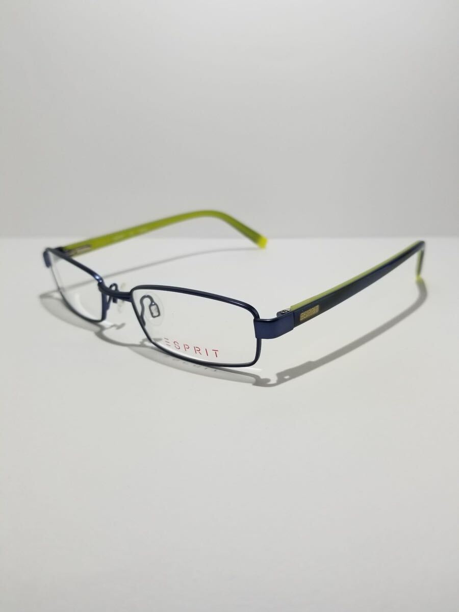 未使用 眼鏡 メガネフレーム ESPRIT ET17361 COL-543 フルリム チタンフレーム 49口17-135 BC-1