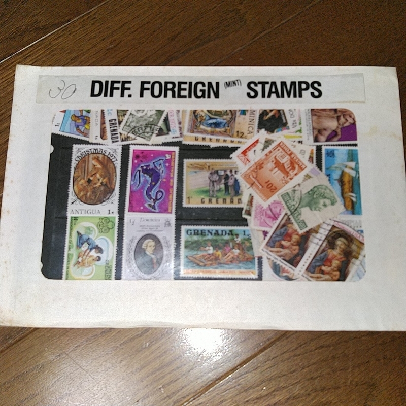 世界各地の切手 