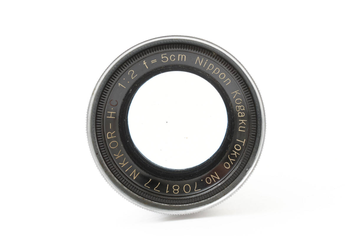  ニコン NIKON Nippon Kogaku Tokyo NIKKOR-H.C F2 5cm 初期　♯3373