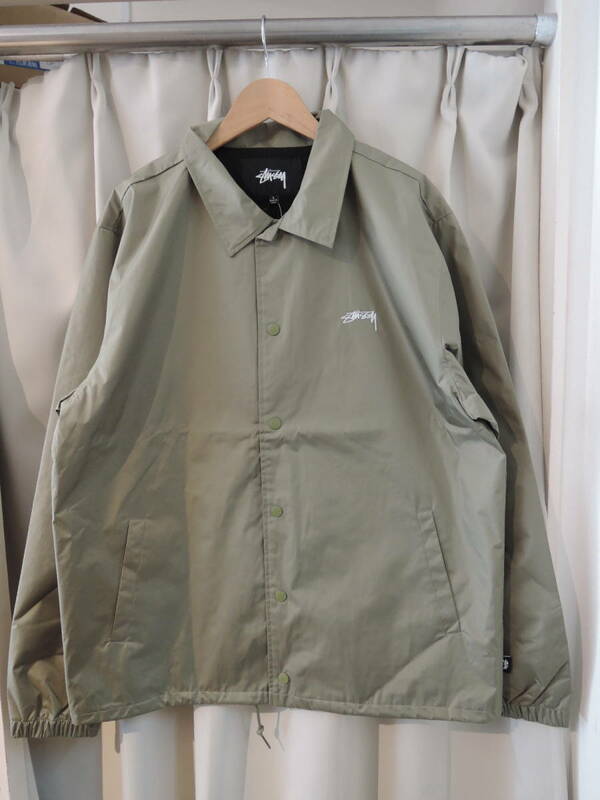 STUSSY ステューシー Cruise Coach Jacket オリーブ 最新 人気定番商品 送料込 値下げしました！