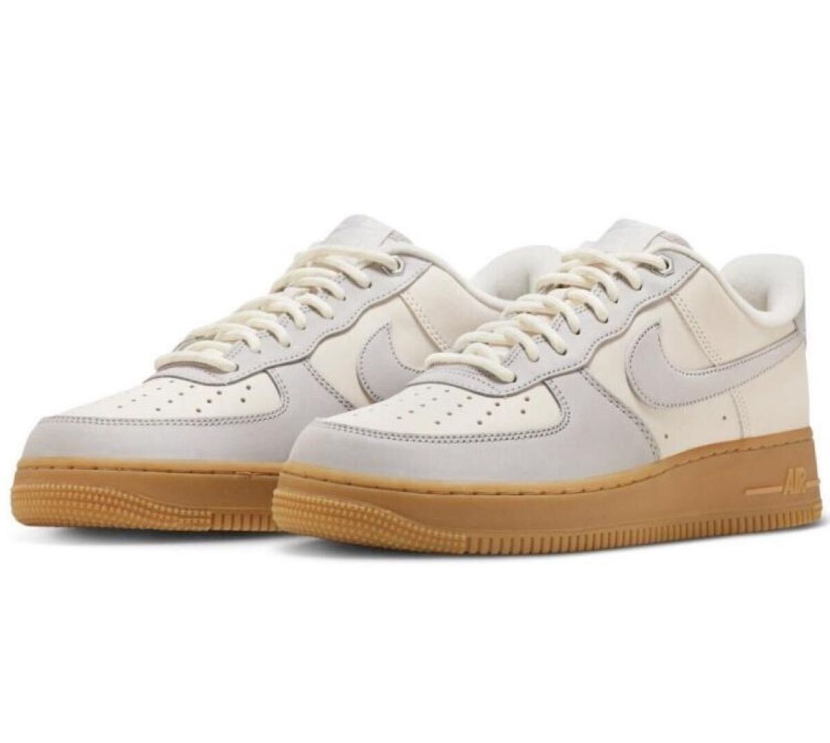 新品 送料込 NIKE AIR FORCE 1 '07 WB 'LT IRON ORE' 30cm/US12 ナイキ エア フォース 1 ワークブーツ 丸紐 箱無し