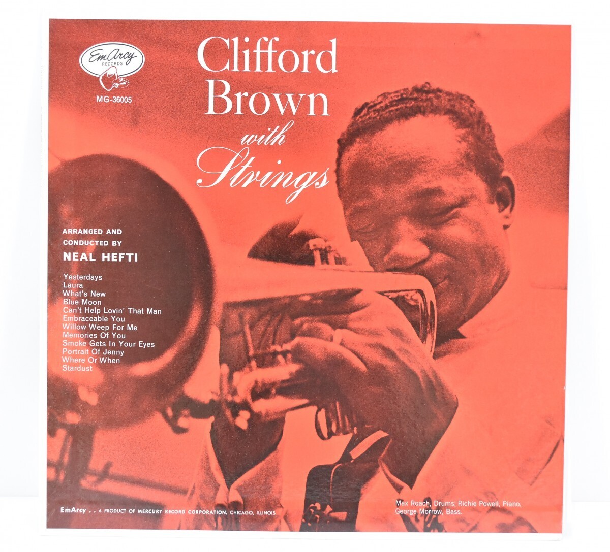 LP レコード CLIFFORD BROWN WITH STRINGS クリフォード ブラウン ウィズ・ストリングス 195J-6 ジャズ 12インチ RL-466G/501
