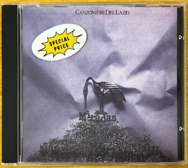 ◎CANZONIERE DEL LAZIO / Miradas ( 4th/77年作/伊産Prog/Jazz Rock/地中海音楽/民族音楽 ) ※伊盤CD/希少【 CRAMPS 522 568-2 】94年発売