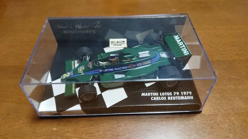 ★【珍品】1/43 MARTINI ロータスLOTUS 79 C.ロイテマン #2 1979