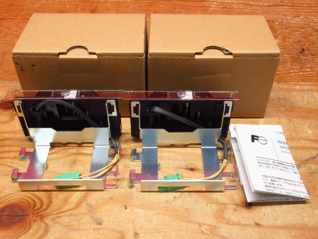 未使用？ Fuji 富士電機 CN5-DZ01 SPD用 警報端子台ユニット 2点セット 動作未確認 現状品 管理6Y1117H-B07