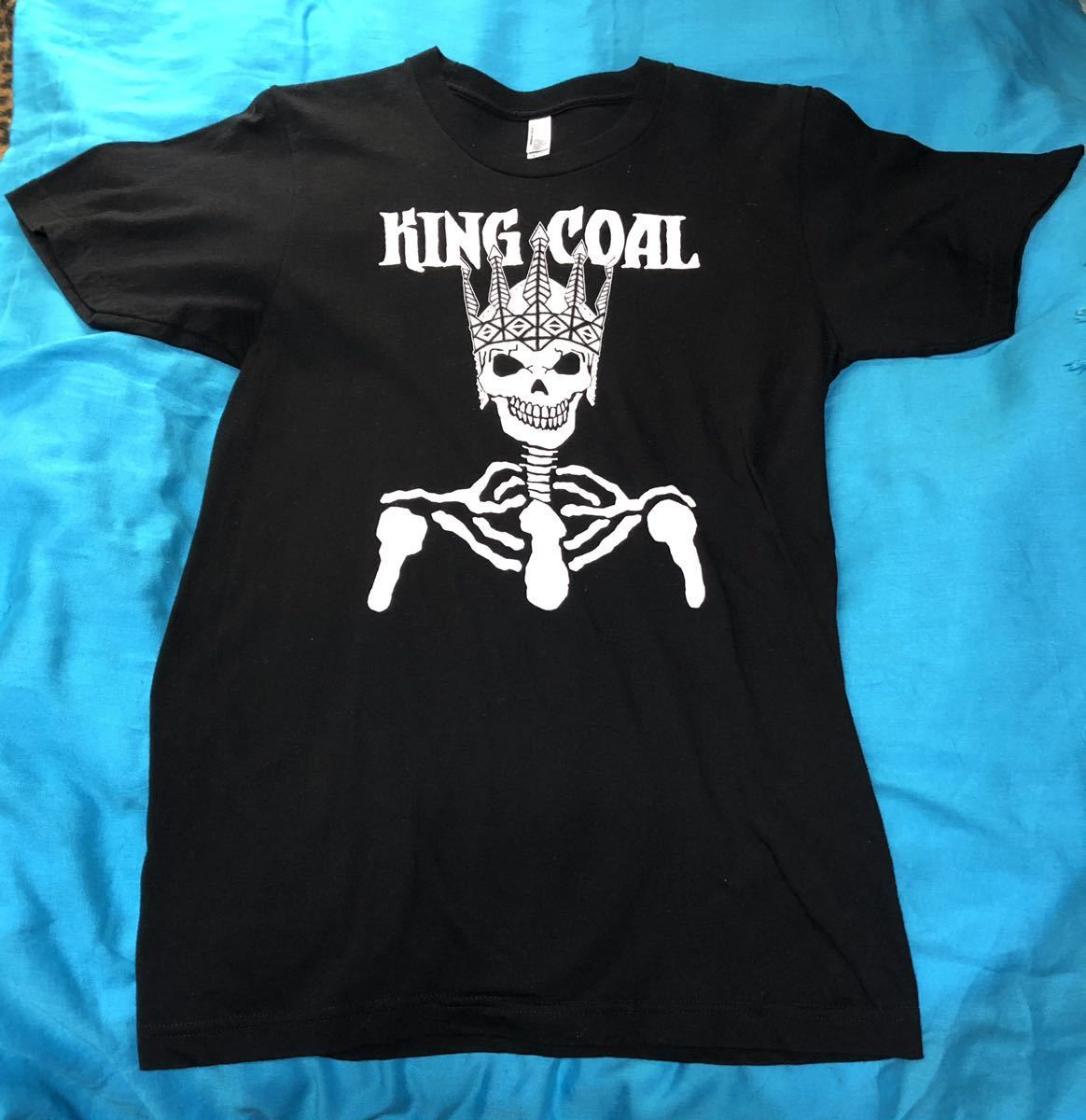 American Apparel「KING COAL CHARLES SMITH WINE Georgetown,Seattle,Washington」アメリカ製Tシャツ