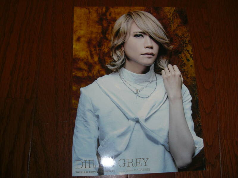 DIR EN GREY ポートレート(Shinya) 「TOUR16-17 FROM DEPRESSION TO ________ [mode of MACABRE]