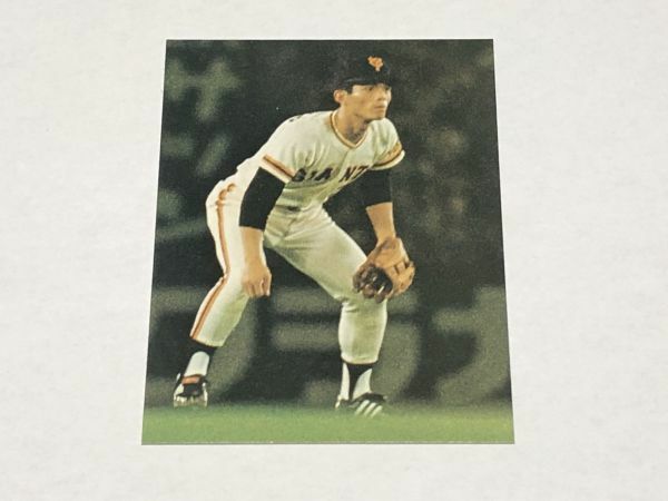 カルビー プロ野球カード 77年 河埜和正 ジャイアンツ選手カード 93