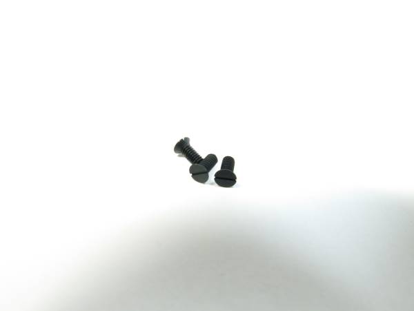 ライカ Leica screw 1 2 3 3a アクセサリーシュー用ネジ ブラック(またはクローム) 3個セット 即決 (10)