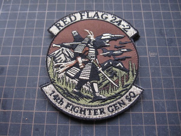 F-16　14th　FIGHTER　GEN　SQ　RED　FLAG　24-2