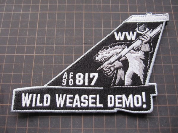 F-16　DEMO　TEAM　WILD　WEASEL　DEMO　尾翼