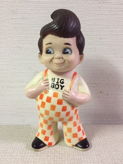 70年代 ビンテージ ビックボーイ バンク ソフビ 人形 置物 貯金箱 1973年製 Big Boy USA